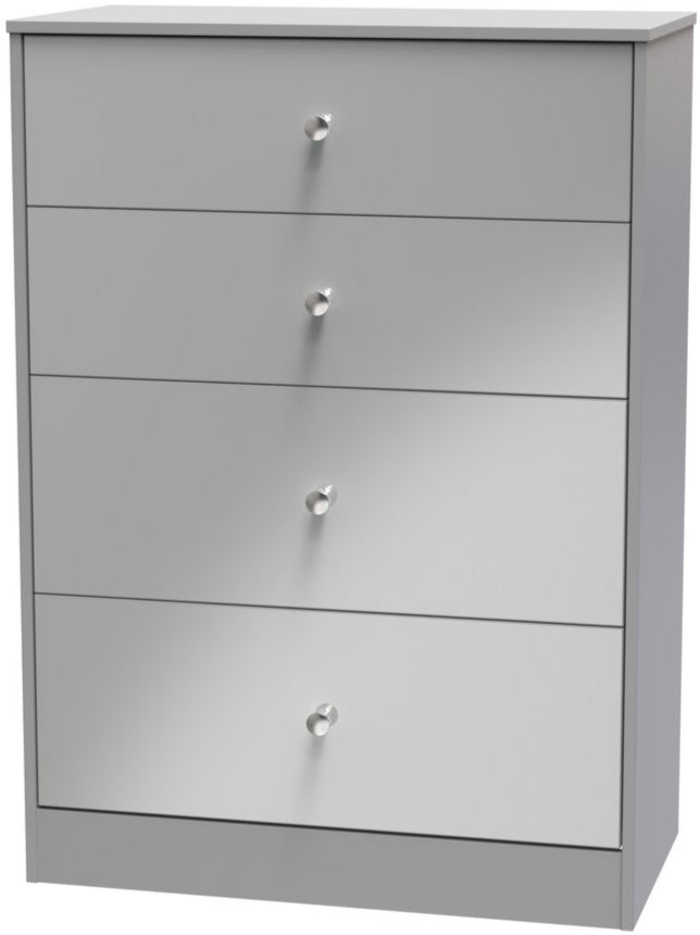 Pastel 4 Drawer Deep Chest Dresser