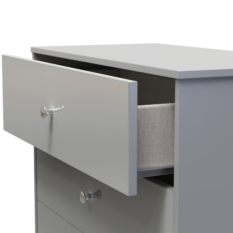 Pastel 4 Drawer Deep Chest Dresser