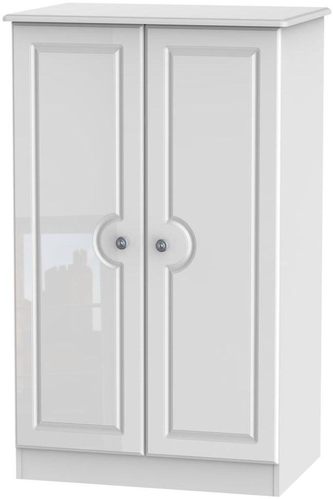 Pembroke Compact 2 Door Double Wardrobe
