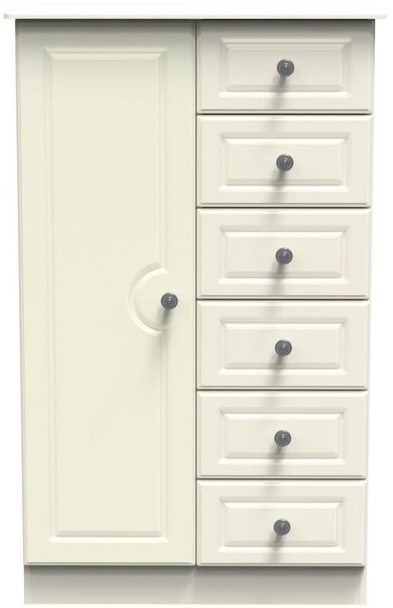 Pembroke 1 Door 6 Drawer Childs Wardrobe