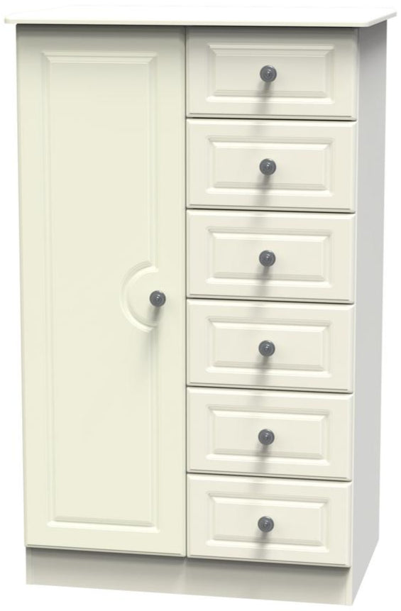 Pembroke 1 Door 6 Drawer Childs Wardrobe