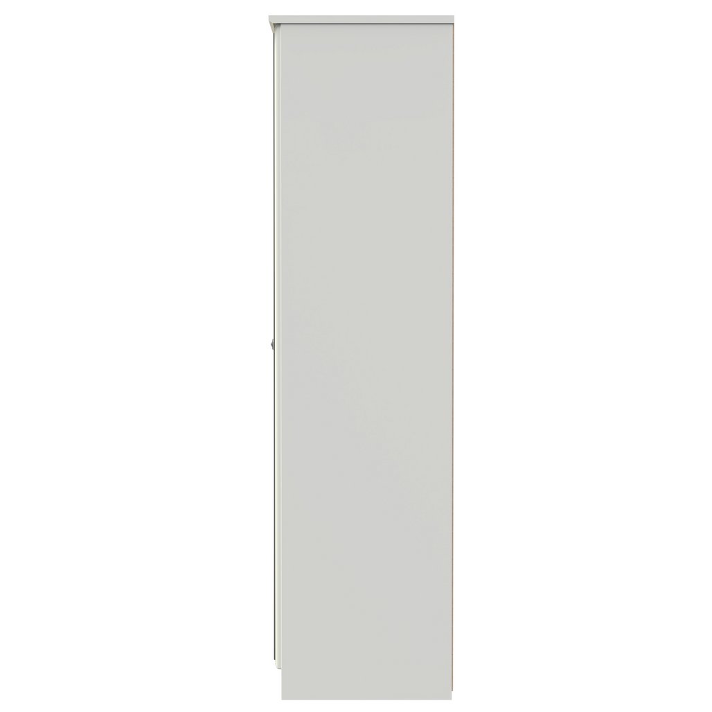 Pembroke Tall Mirrored 2 Door Double Wardrobe