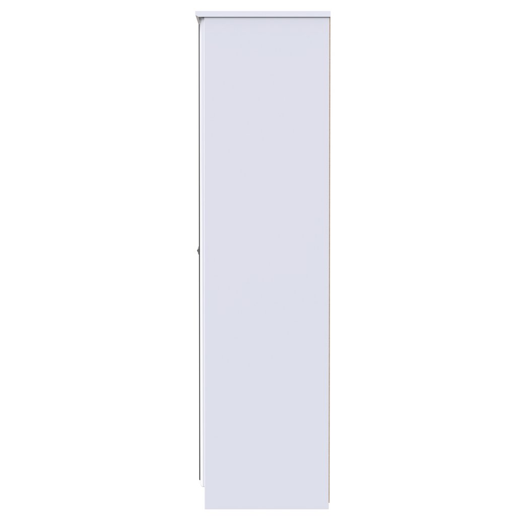 Pembroke Tall Mirrored 2 Door Double Wardrobe