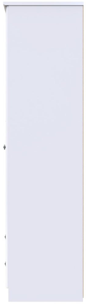 Pembroke 3 Door 2 Drawer Triple Wardrobe