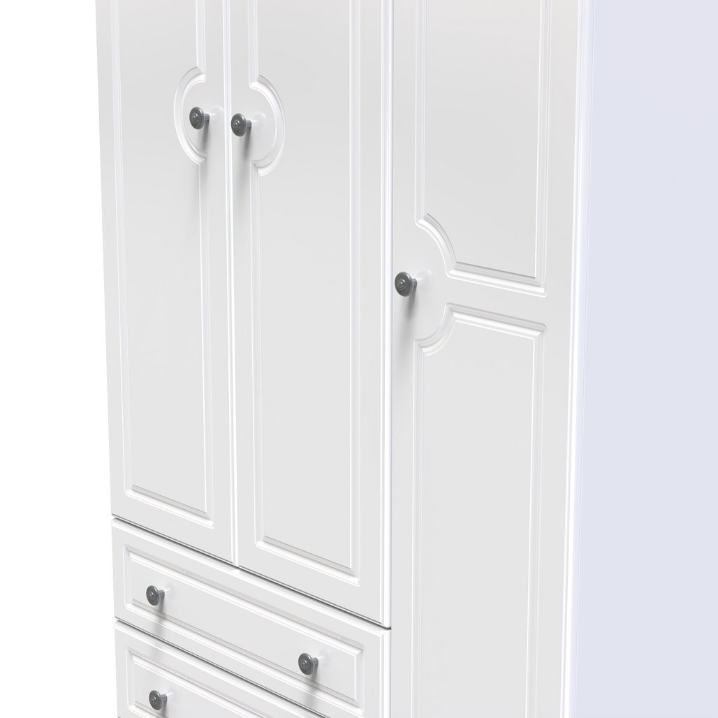 Pembroke 3 Door 2 Drawer Triple Wardrobe