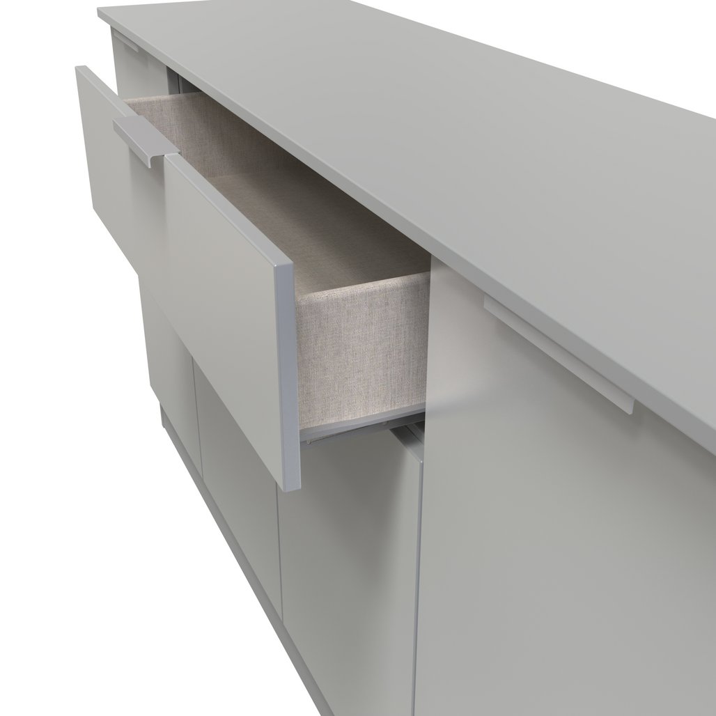 Plymouth 4 Door 1 Drawer Wide Sideboard