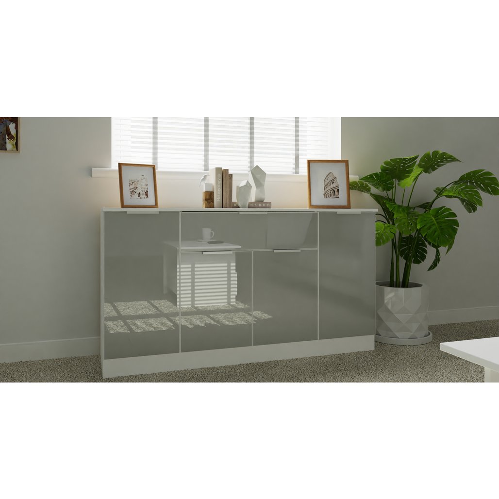 Plymouth 4 Door 1 Drawer Wide Sideboard