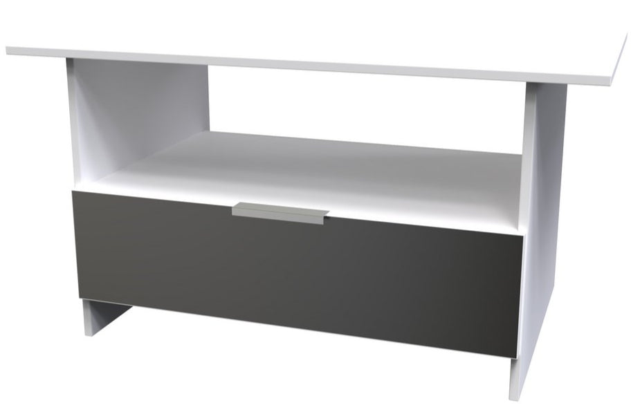 Plymouth 1 Drawer Open Shelf Coffee Table