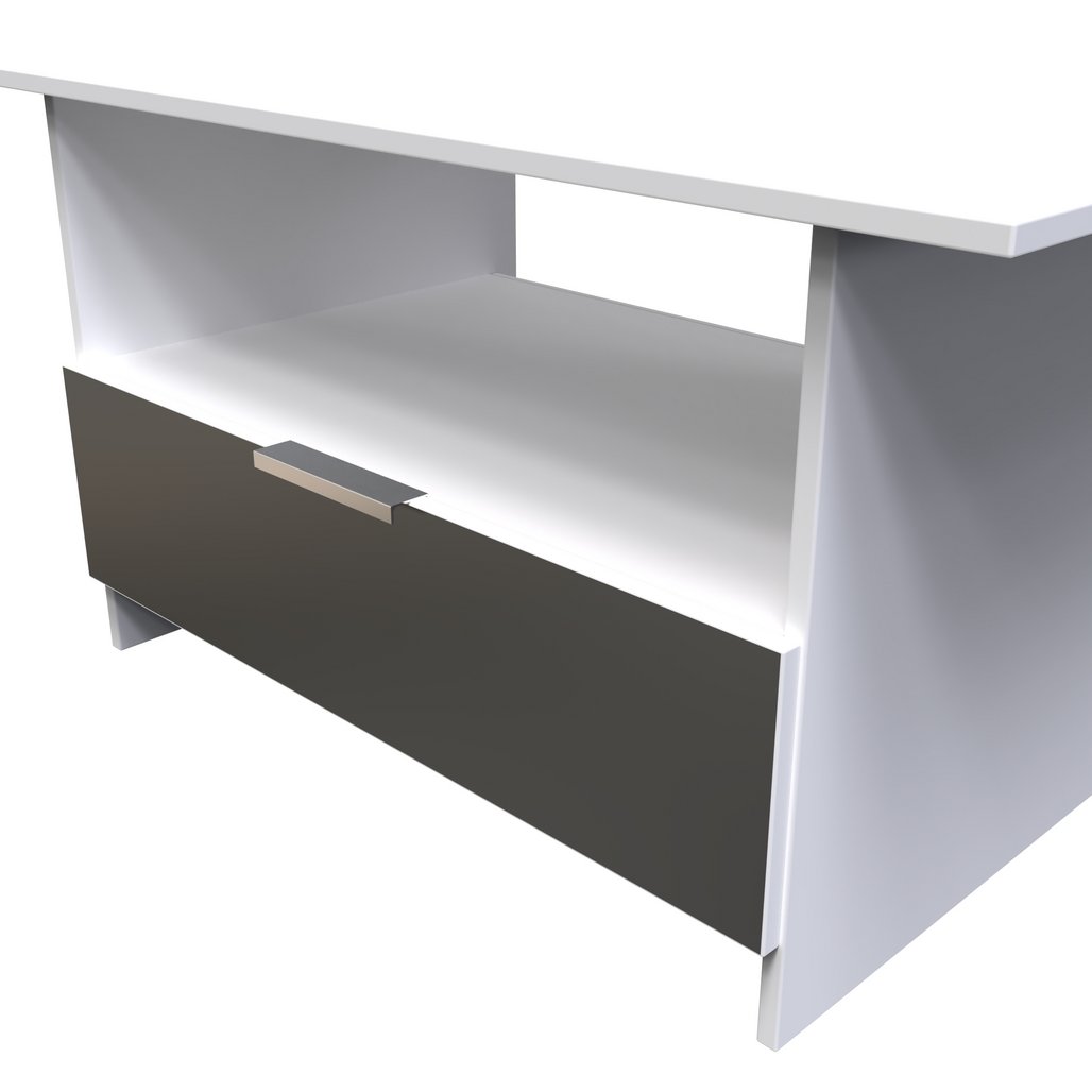 Plymouth 1 Drawer Open Shelf Coffee Table