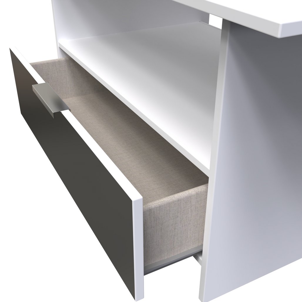 Plymouth 1 Drawer Open Shelf Coffee Table