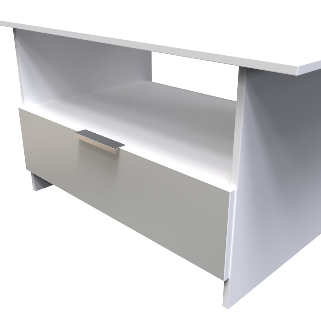 Plymouth 1 Drawer Open Shelf Coffee Table