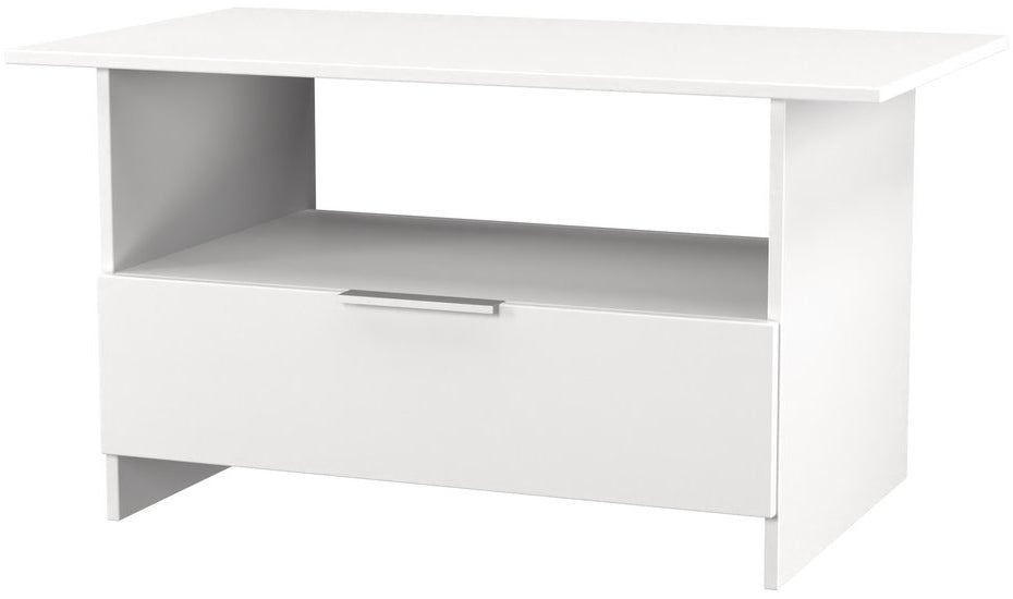 Plymouth 1 Drawer Open Shelf Coffee Table