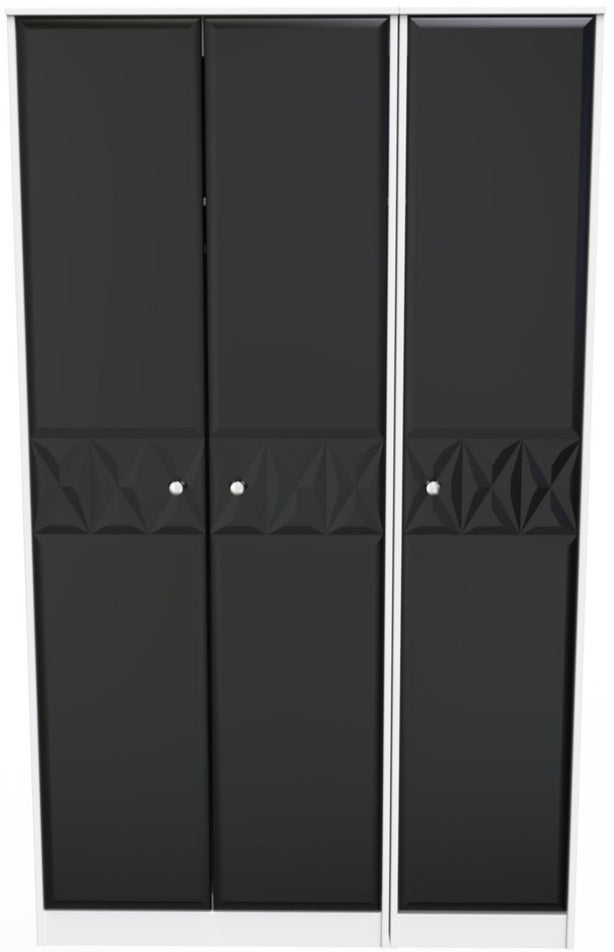 Pixel 3 Door Triple Wardrobe