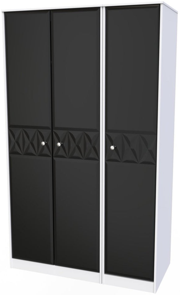Pixel 3 Door Triple Wardrobe