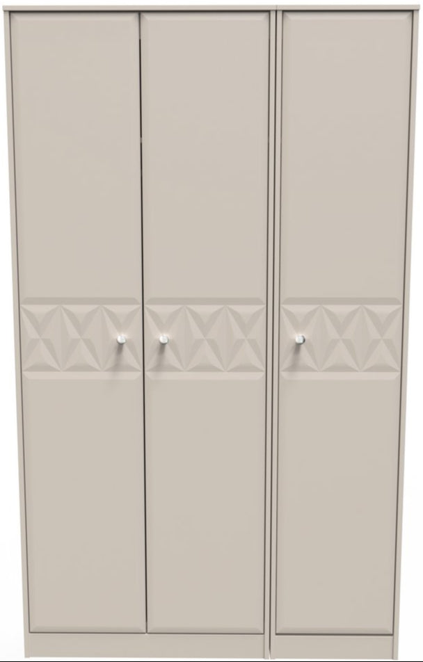 Pixel 3 Door Triple Wardrobe