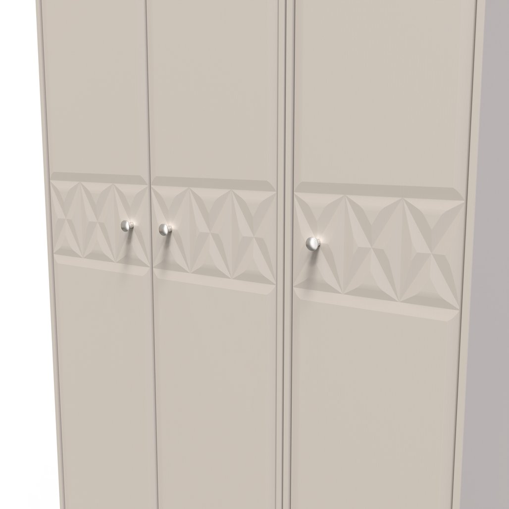 Pixel 3 Door Triple Wardrobe