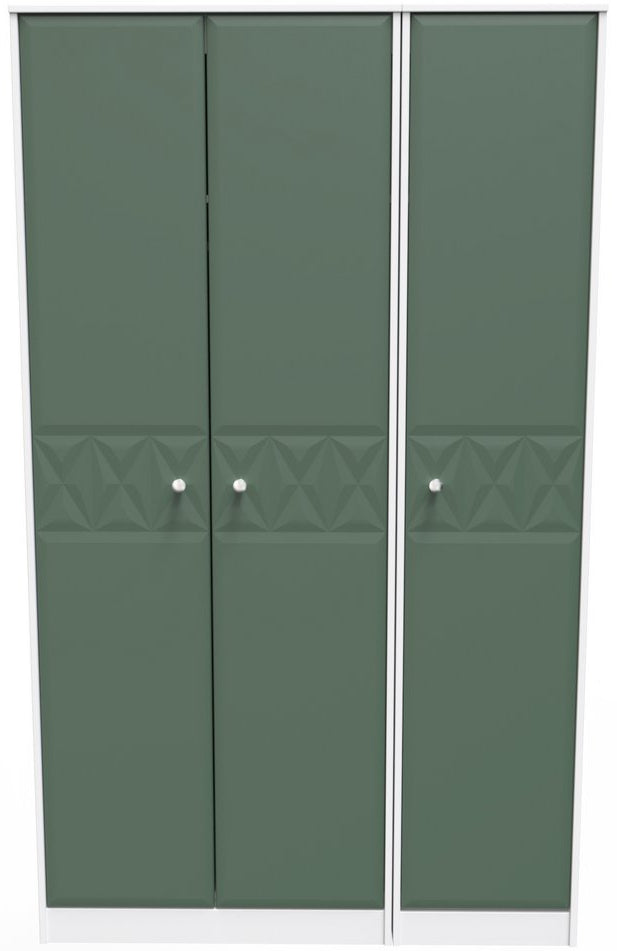 Pixel 3 Door Triple Wardrobe