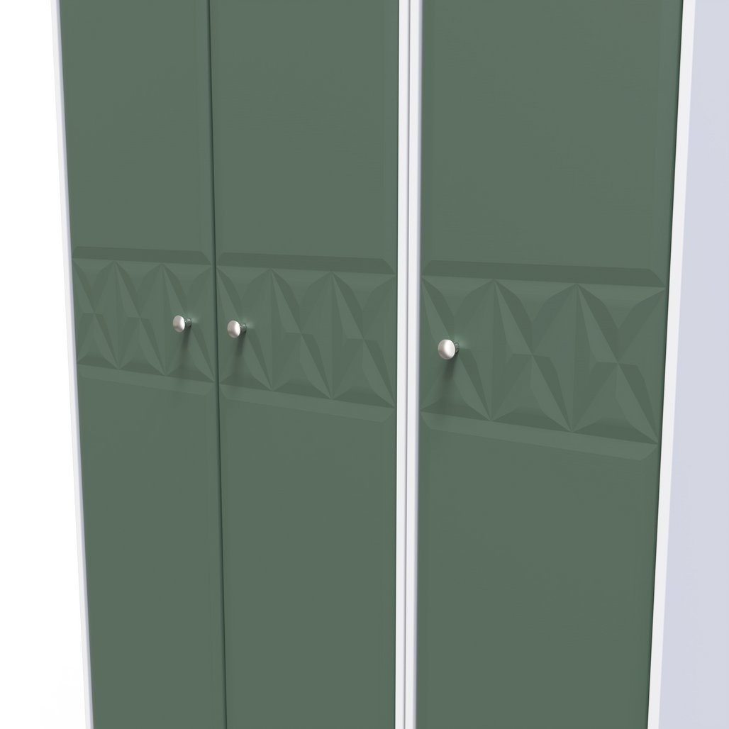 Pixel 3 Door Triple Wardrobe