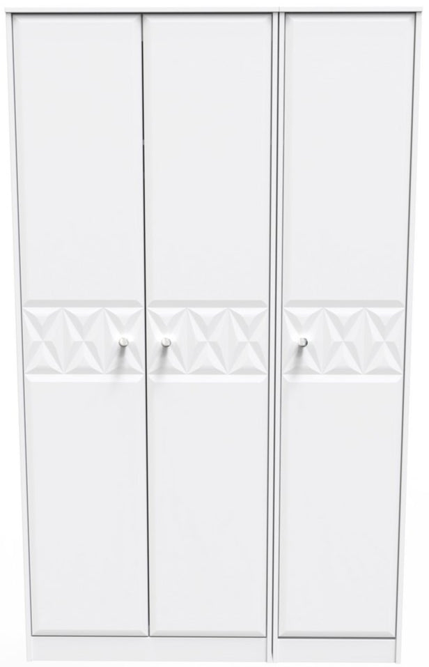 Pixel 3 Door Triple Wardrobe