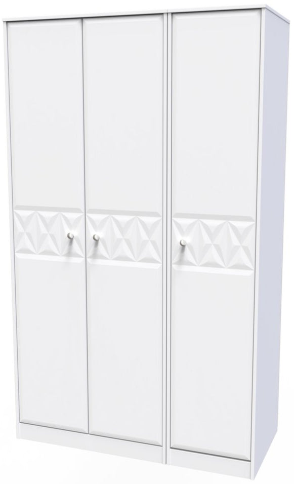 Pixel 3 Door Triple Wardrobe