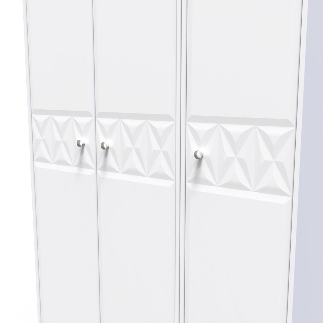 Pixel 3 Door Triple Wardrobe