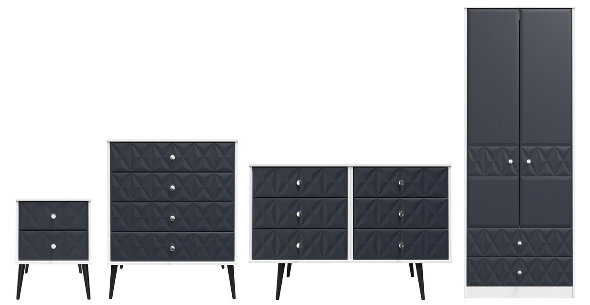 Pixel 4 Piece Bedroom Set