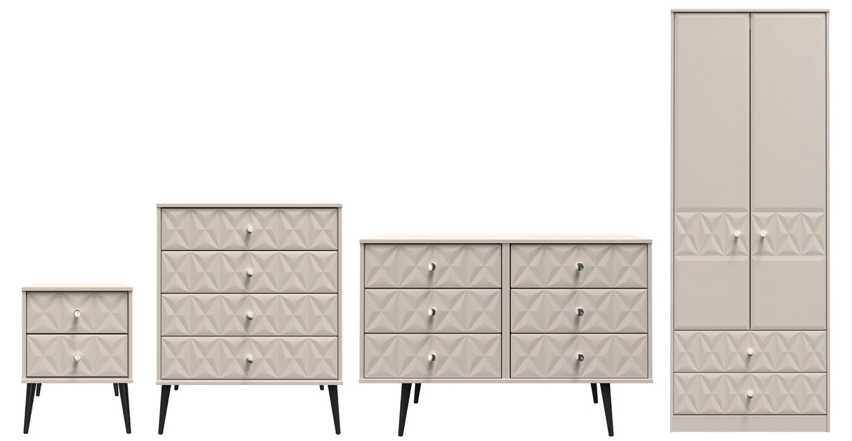 Pixel 4 Piece Bedroom Set
