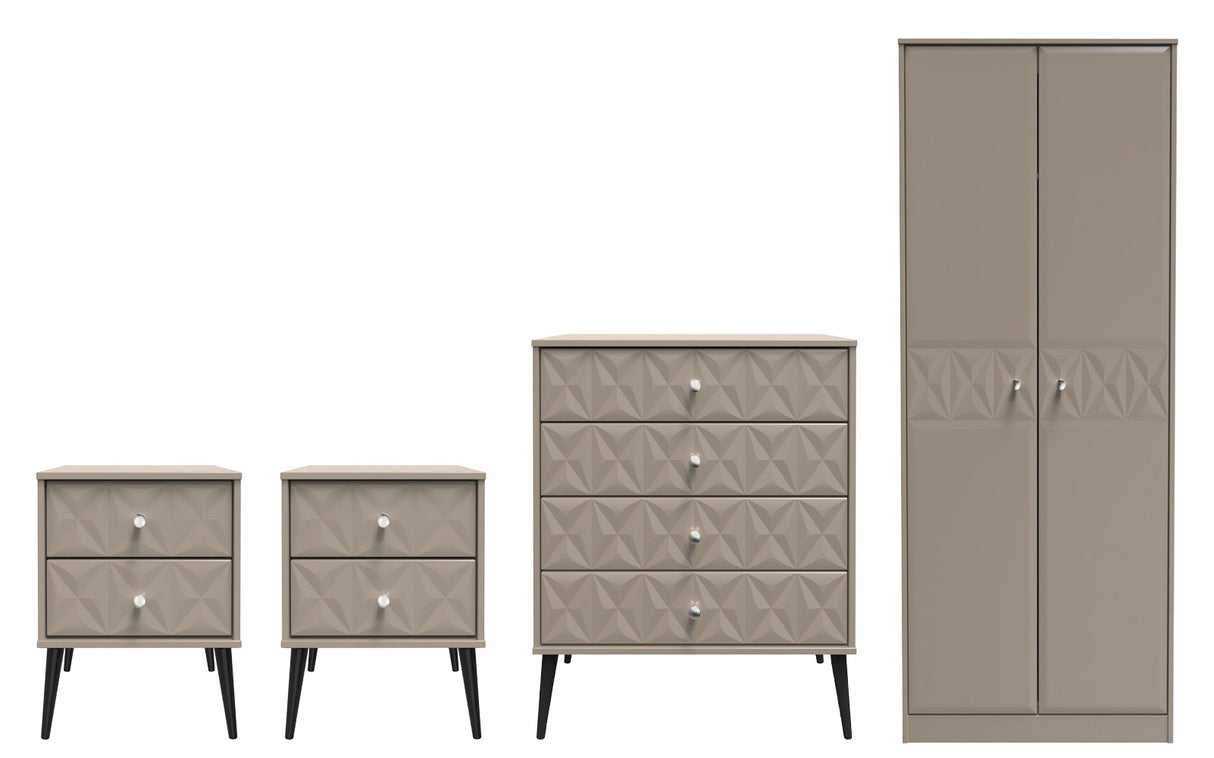 Pixel 4 Piece Bedroom Set