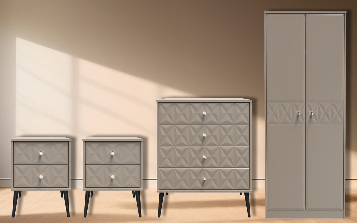 Pixel 4 Piece Bedroom Set