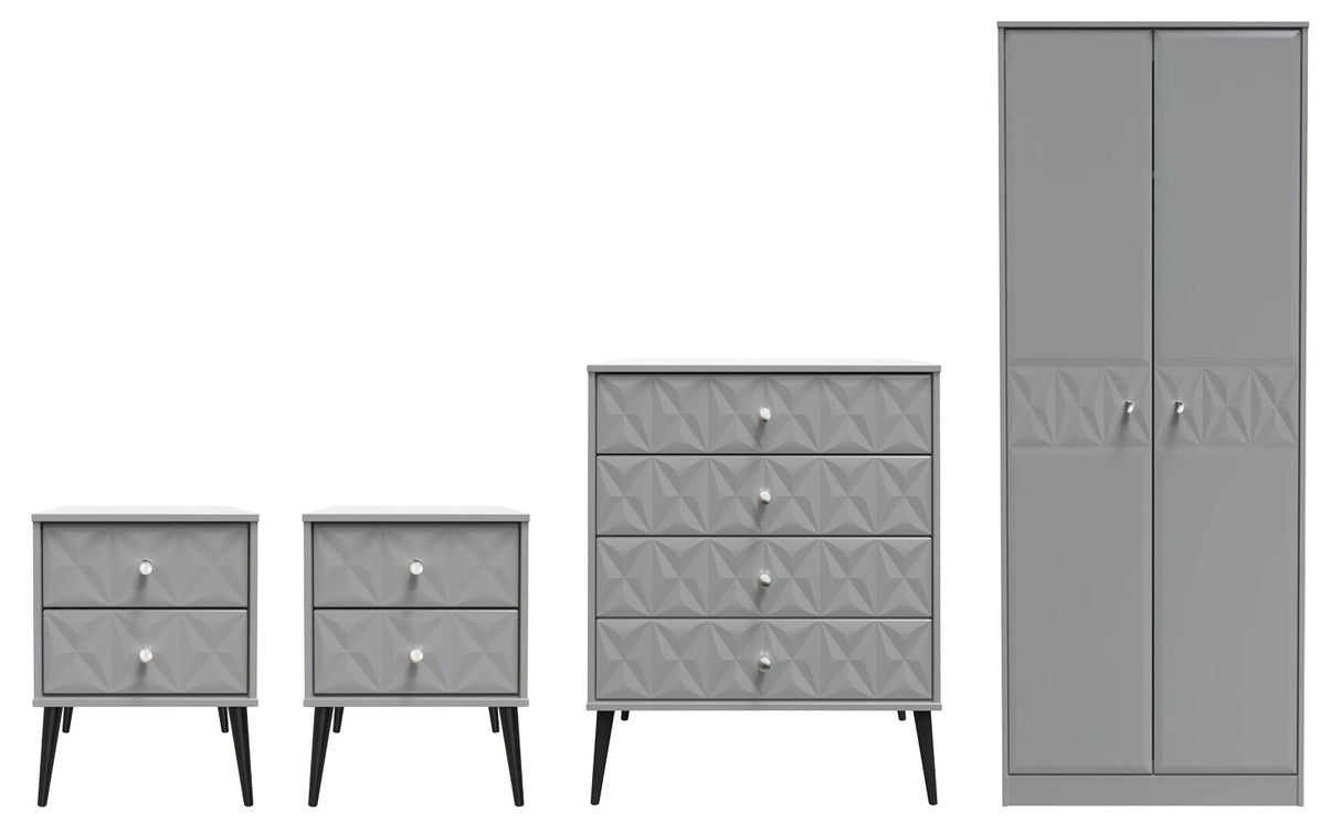 Pixel 4 Piece Bedroom Set