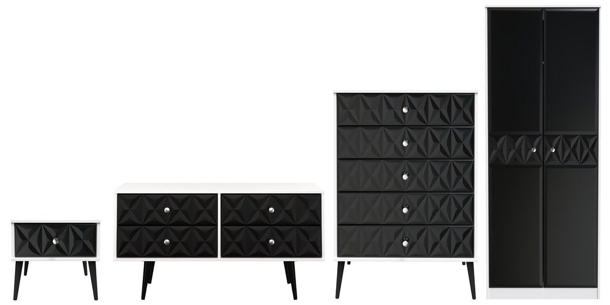 Pixel 4 Piece Bedroom Set
