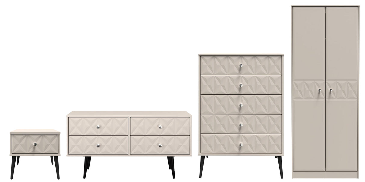 Pixel 4 Piece Bedroom Set