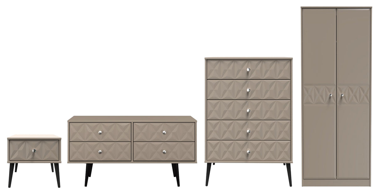 Pixel 4 Piece Bedroom Set