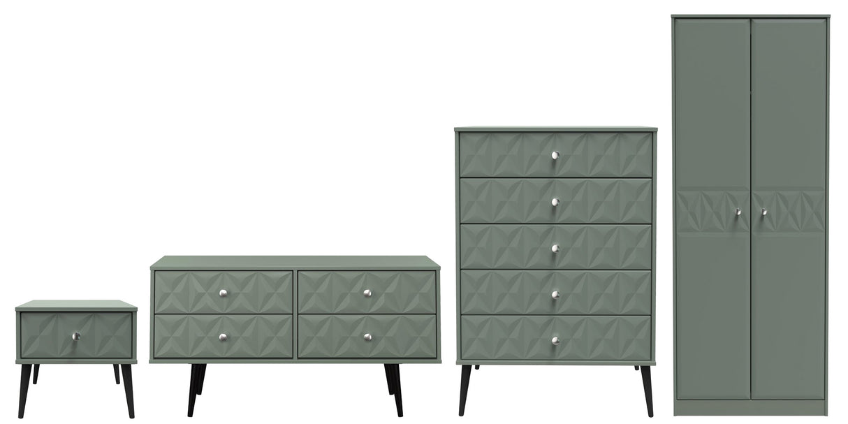 Pixel 4 Piece Bedroom Set