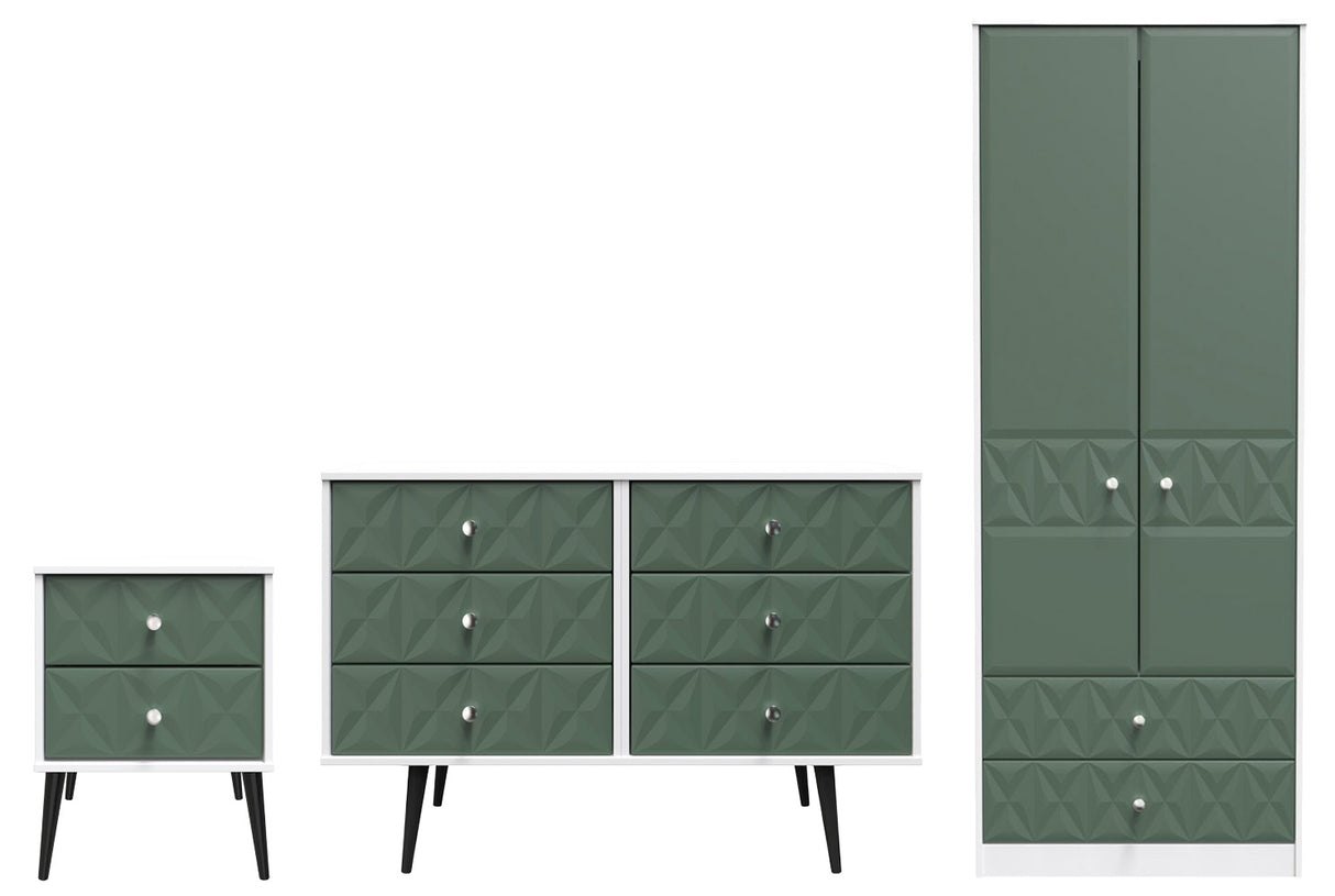 Pixel 3 Piece Bedroom Set