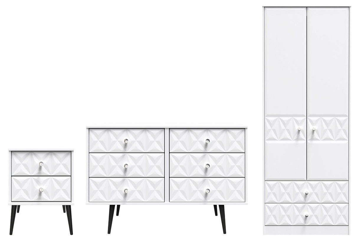 Pixel 3 Piece Bedroom Set