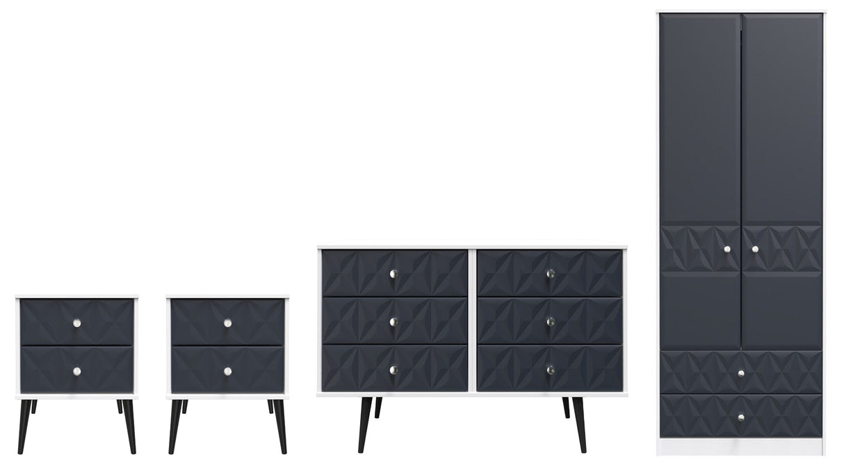 Pixel 4 Piece Bedroom Set