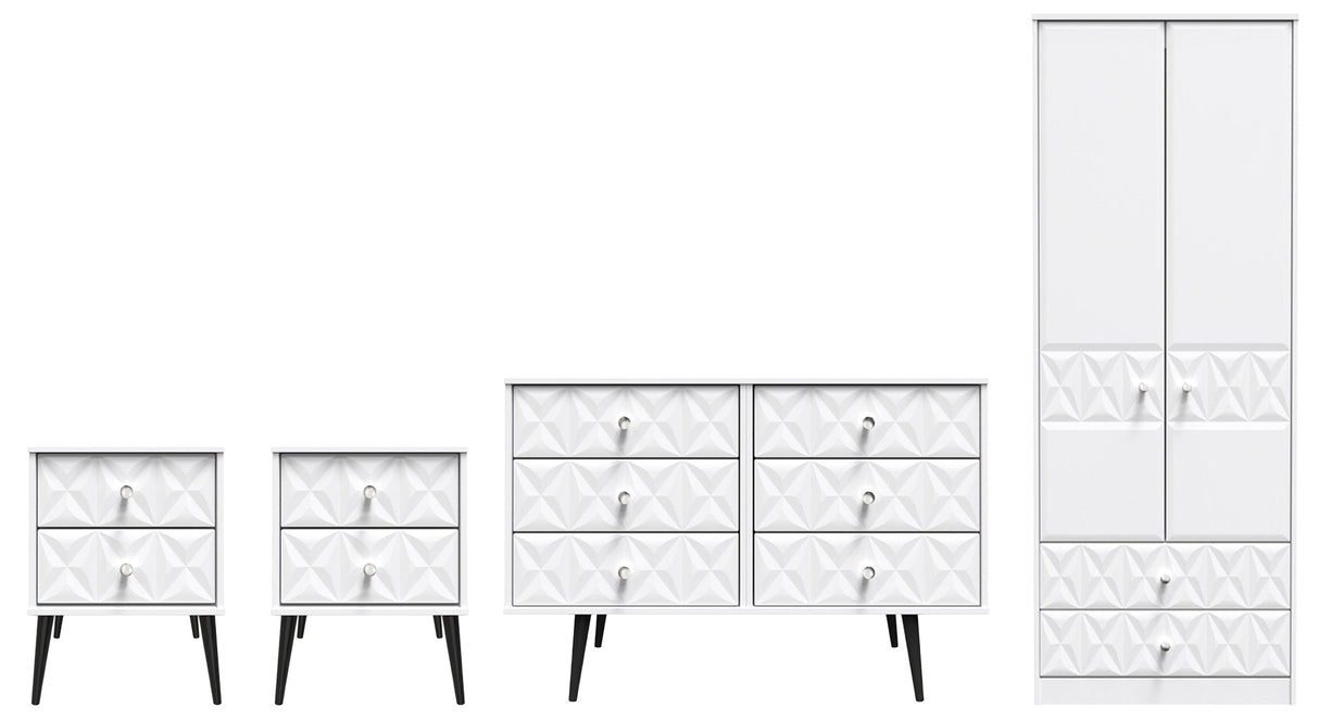 Pixel 4 Piece Bedroom Set