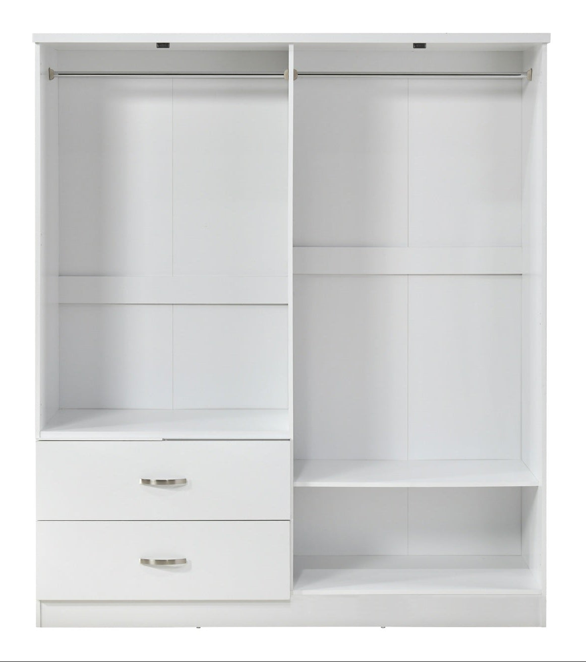 Paddington 4 Door Wardrobe & 3+2 Drawer Chest 4 Piece Bedroom Set