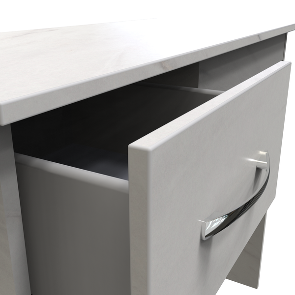 Avon 3 Drawer Single Pedestal Vanity