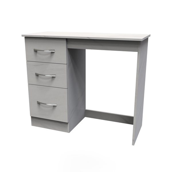 Avon 3 Drawer Single Pedestal Vanity