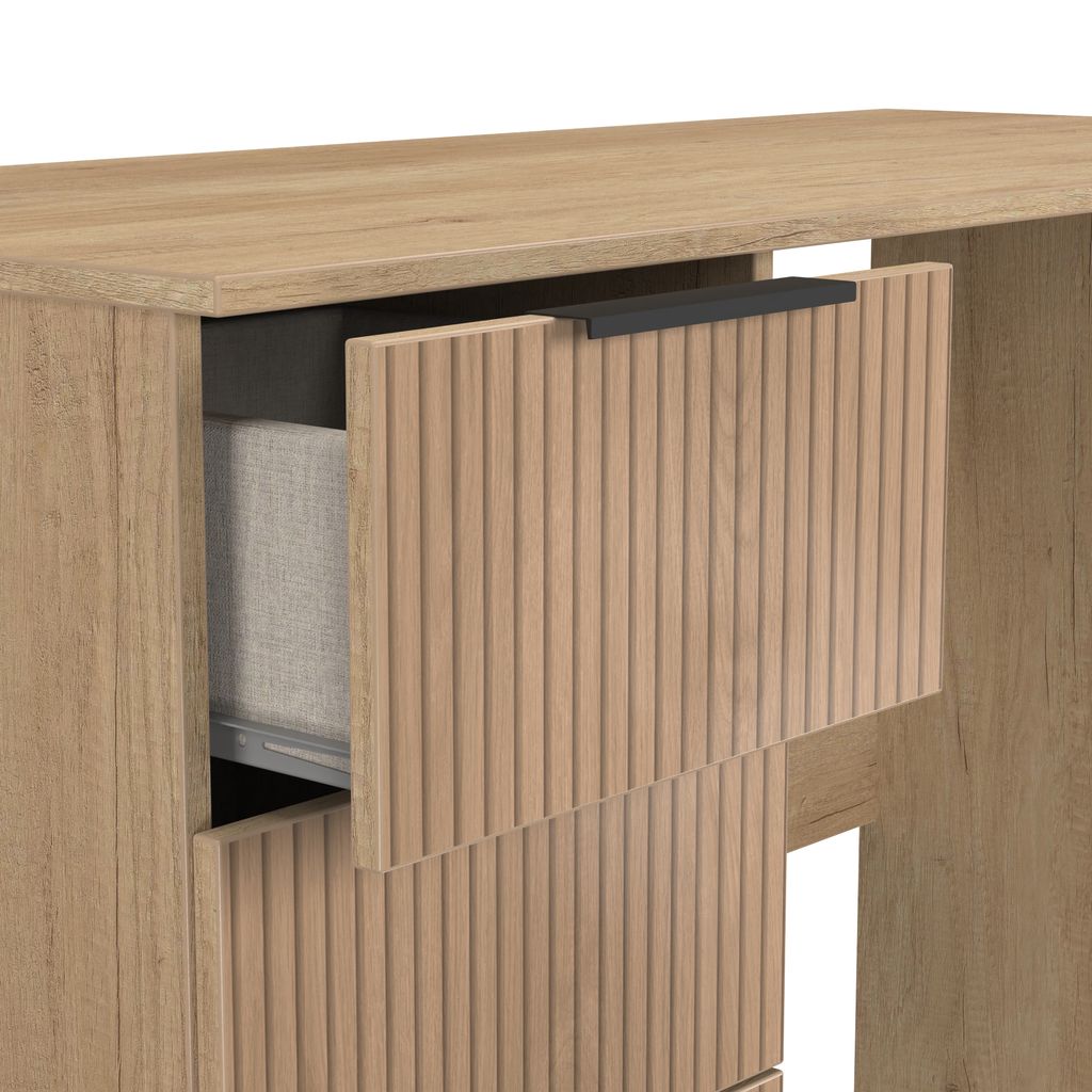 Java 3 Drawer Pedestal Desk