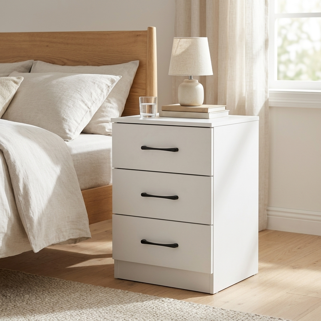 Paddington 3 Door Wardrobe & 3+2 Drawer Chest 3 Piece Bedroom Set