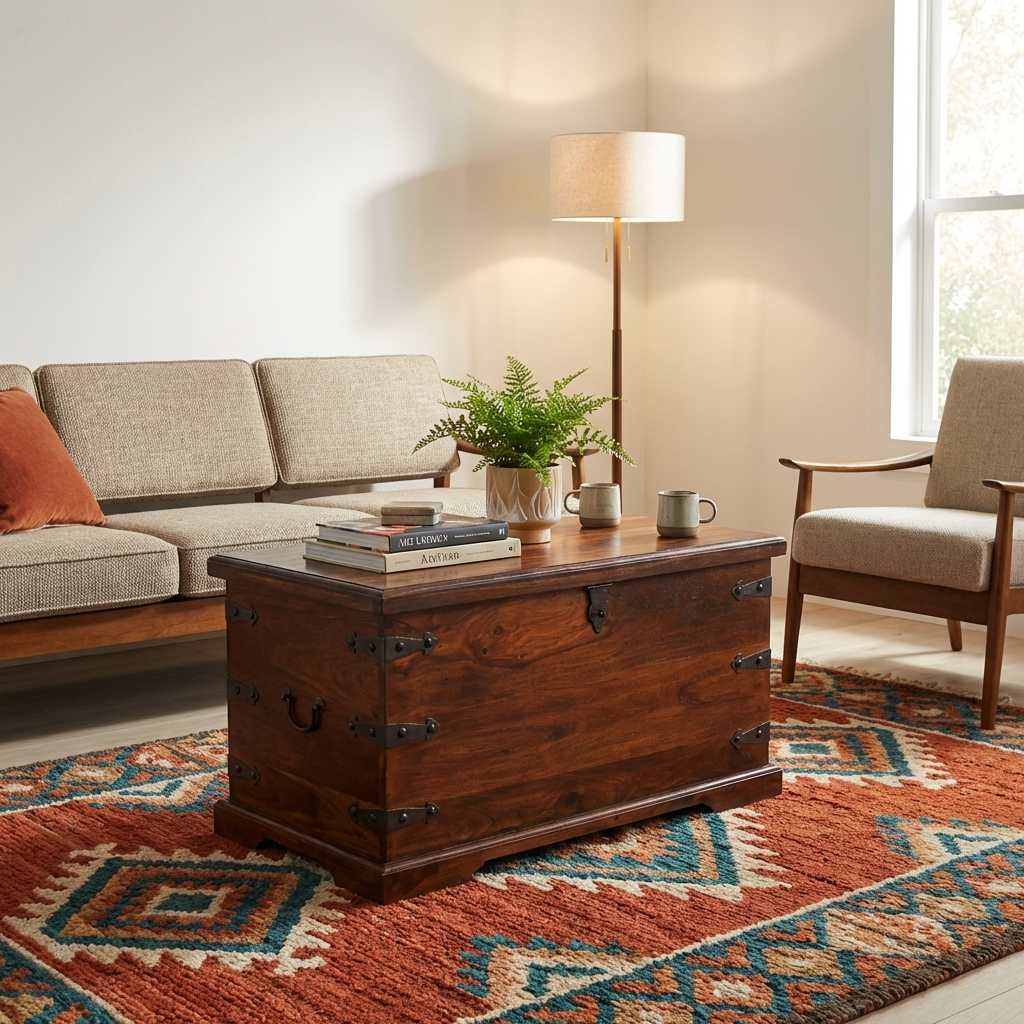 Denali Coffee Table Trunk Box