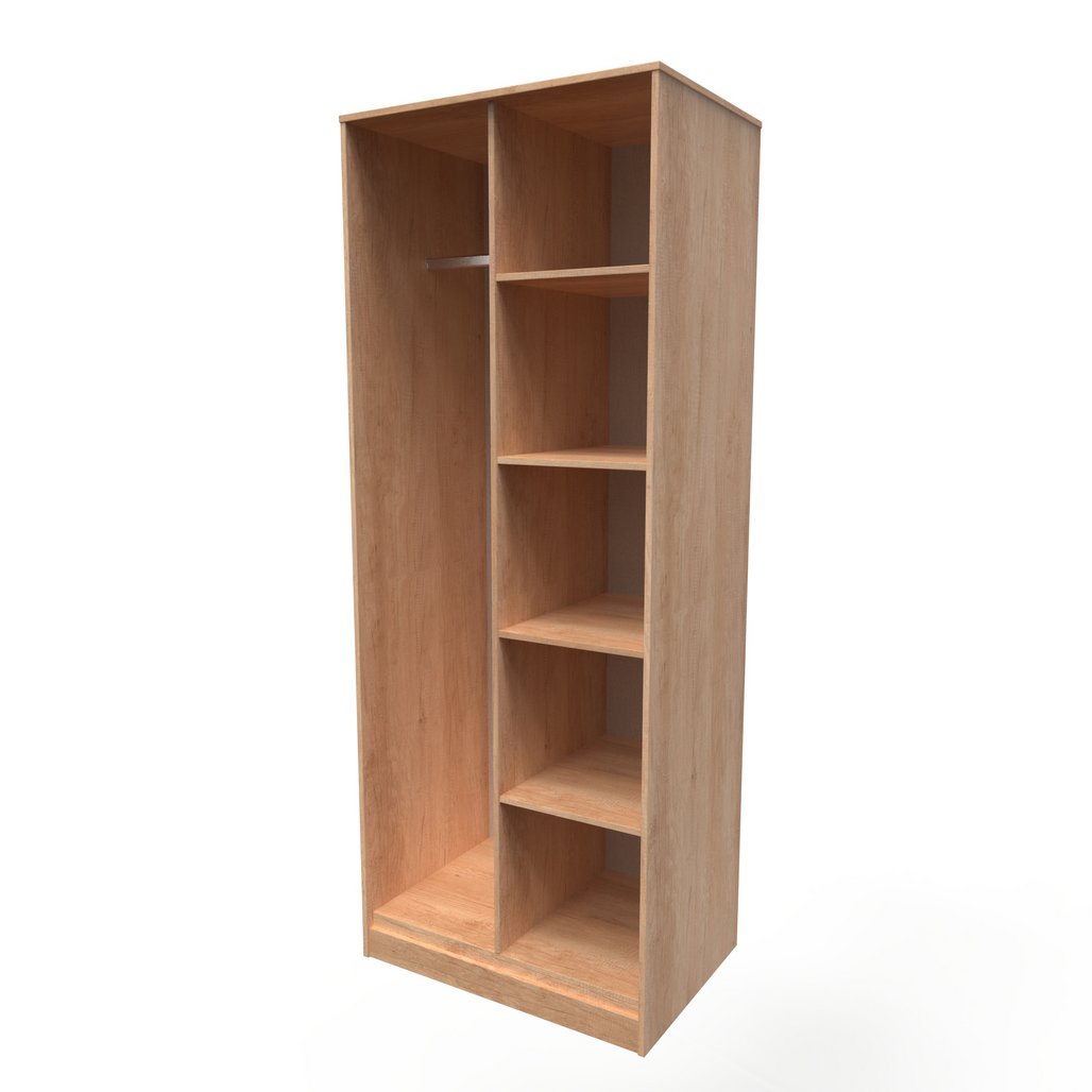 Shanghai Open Wardrobe with Shelves