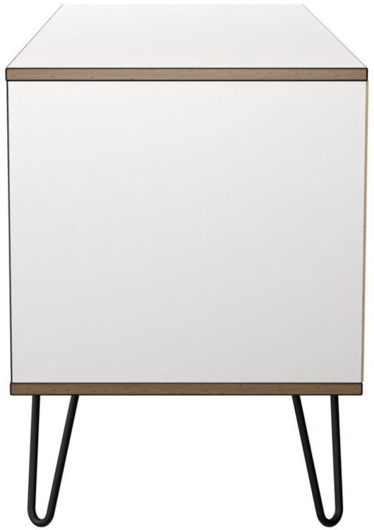 Shanghai 4 Drawer Bed Box with Black Hairpin Legs