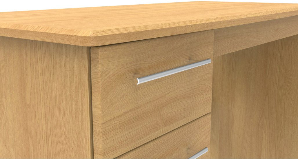 Sherwood 3 Drawer Pedestal Desk