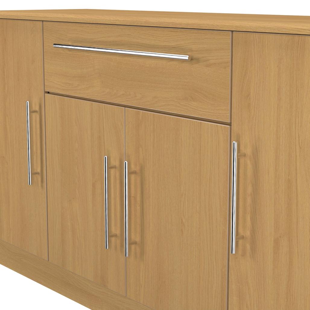 Sherwood Wide 4 Door 1 Drawer Sideboard