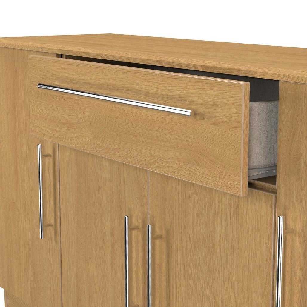 Sherwood Wide 4 Door 1 Drawer Sideboard