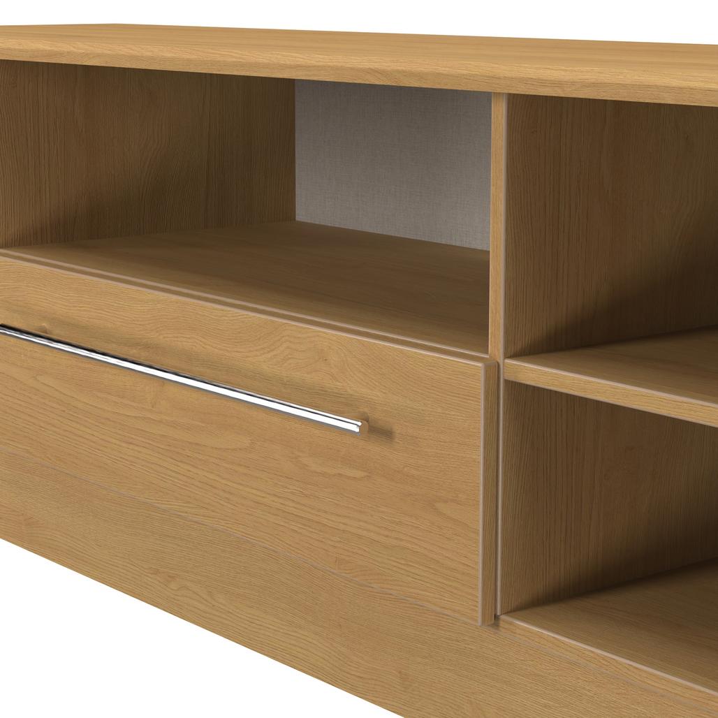 Sherwood Wide 1 Drawer Open Shelf TV Unit